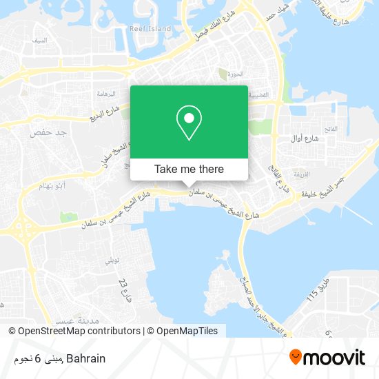 مبنى 6 نجوم map