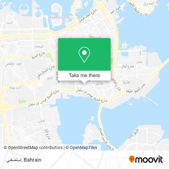 استضفني map