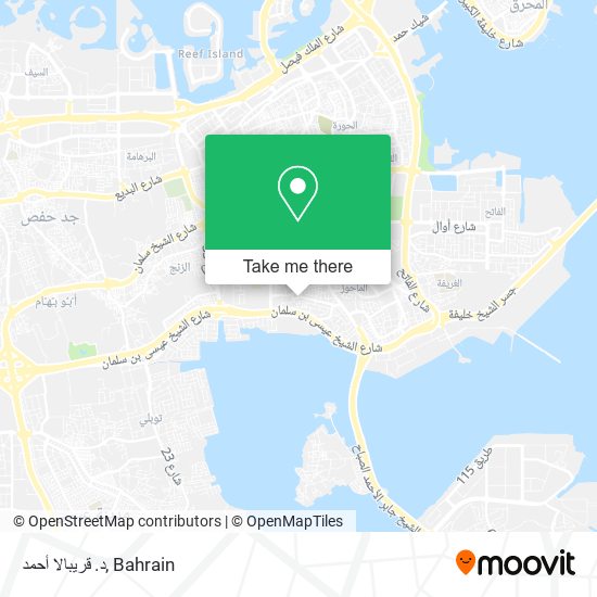 د. قريبالا أحمد map