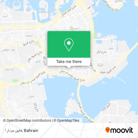 هابين مودارا map