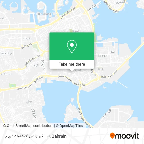 شركة بولايدس للإنشاءات ذ.م. م map