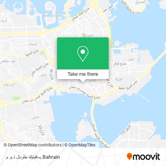 سافيتيك جلوبال ذ.م. م map