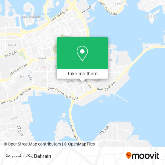مكتب المجموعة map