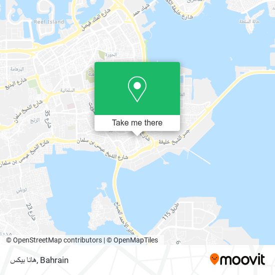 هانا بيكس map