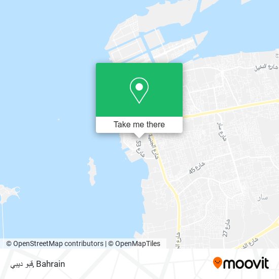 قبو ديبي map