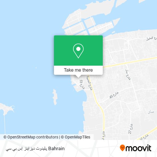 بليدوت ديزاينز إس بي سي map