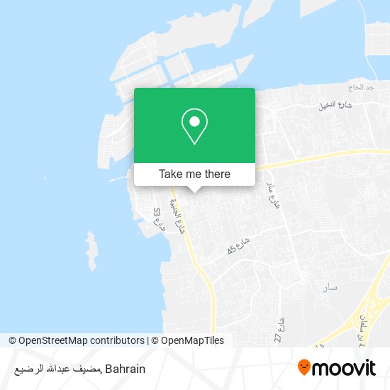 مضيف عبدالله الرضيع map