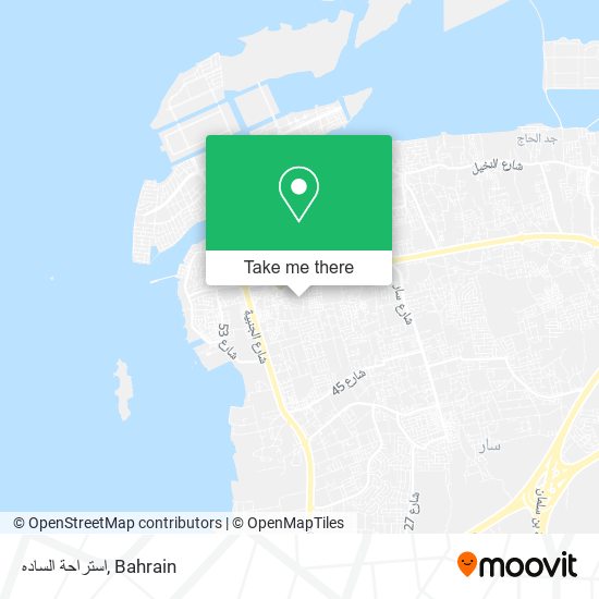 استراحة الساده map