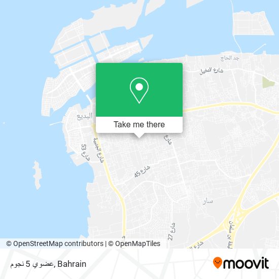 عضوي 5 نجوم map
