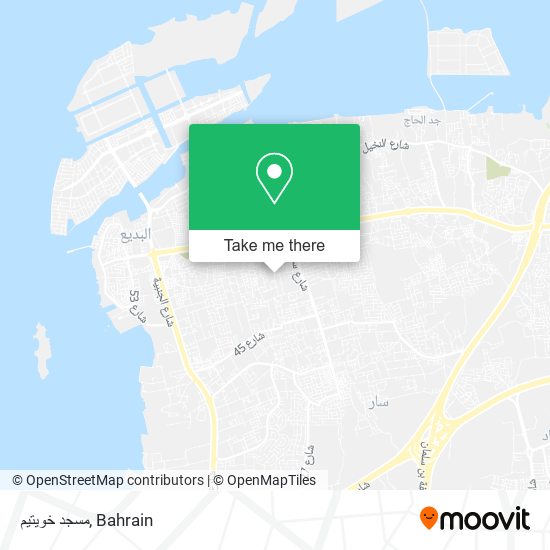 مسجد خويتيم map