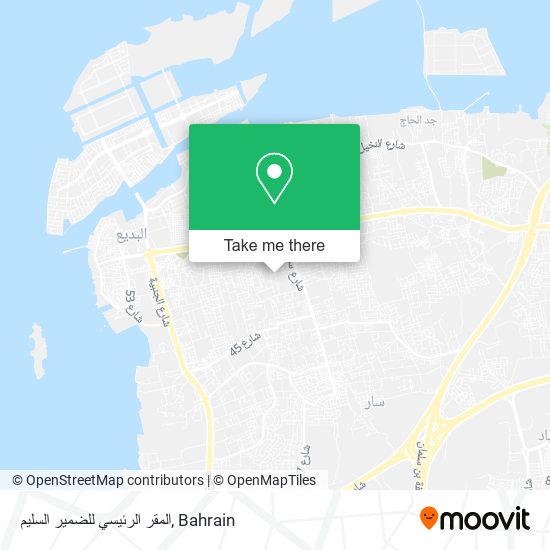 المقر الرئيسي للضمير السليم map
