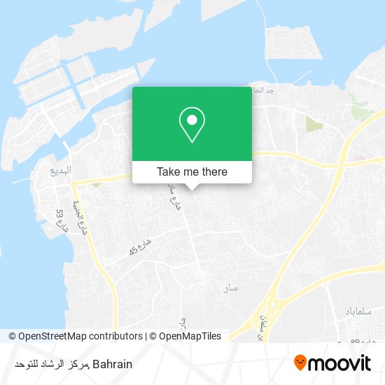 مركز الرشاد للتوحد map