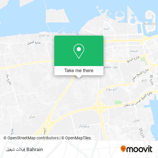 فيلات شيفيل map