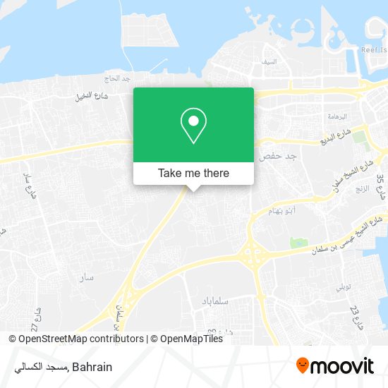 مسجد الكسالي map