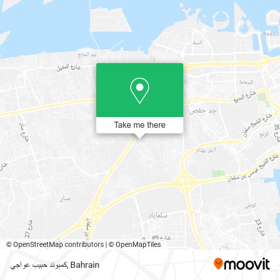 كمبوند حبيب عواجي map