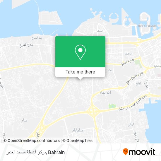 مركز أنشطة مسجد الغدير map