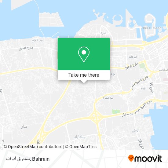 صندوق أدوات map