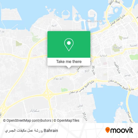 ورشة عمل مكيفات الجمري map