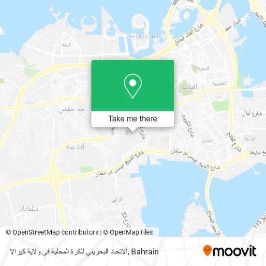الاتحاد البحريني للكرة المحلية في ولاية كيرالا map