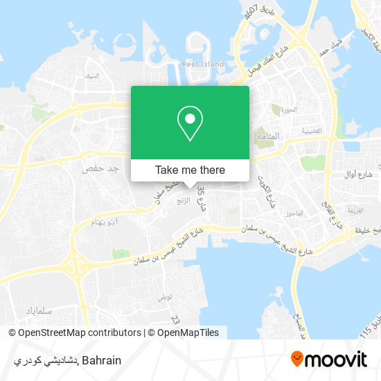 دشاديشي كودري map