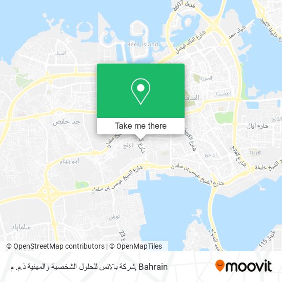 شركة بالانس للحلول الشخصية والمهنية ذ.م. م map