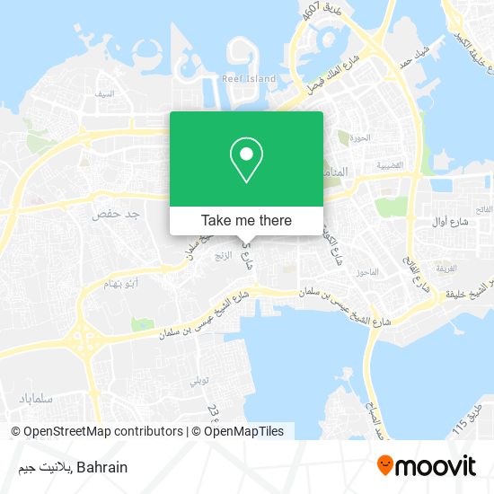 بلانيت جيم map