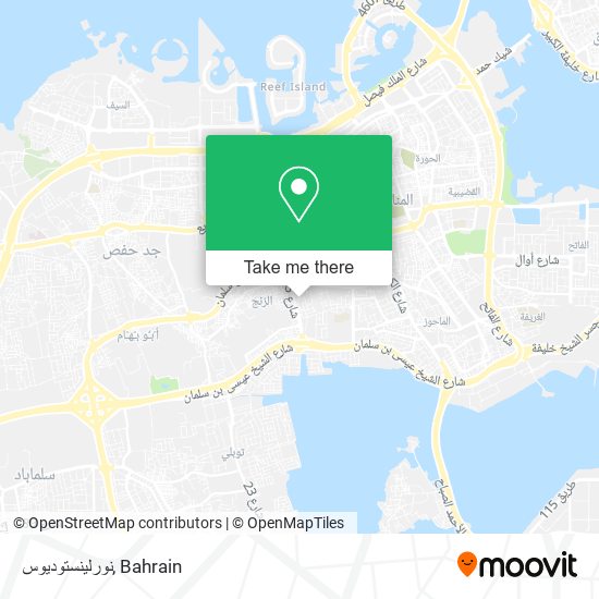نورلينستوديوس map