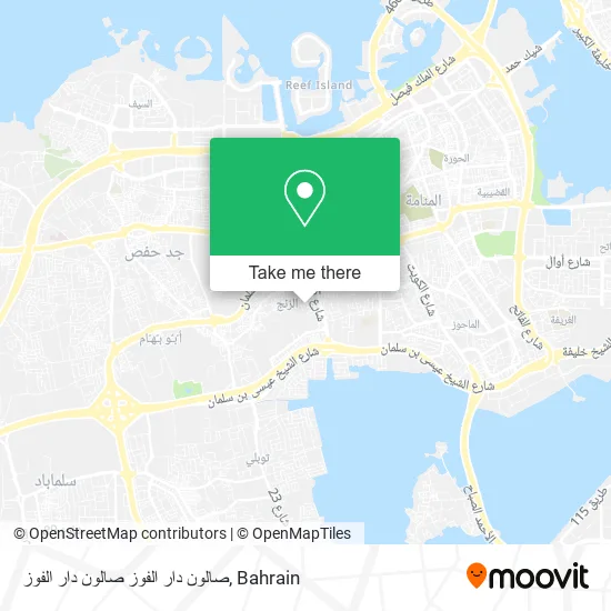صالون دار الفوز صالون دار الفوز map