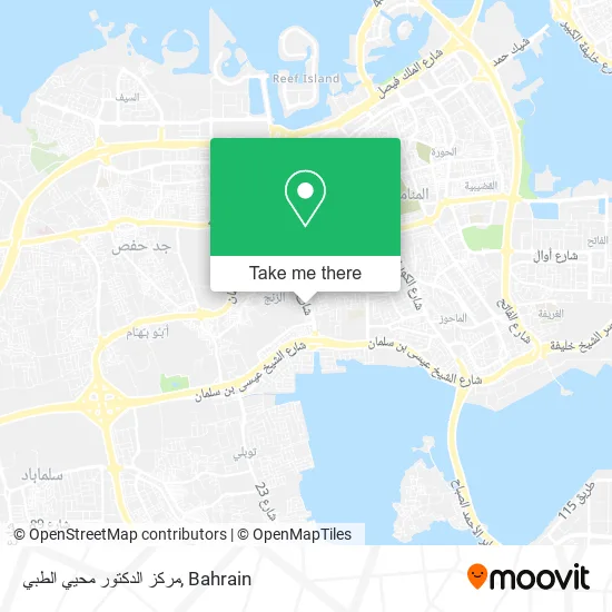مركز الدكتور محيي الطبي map