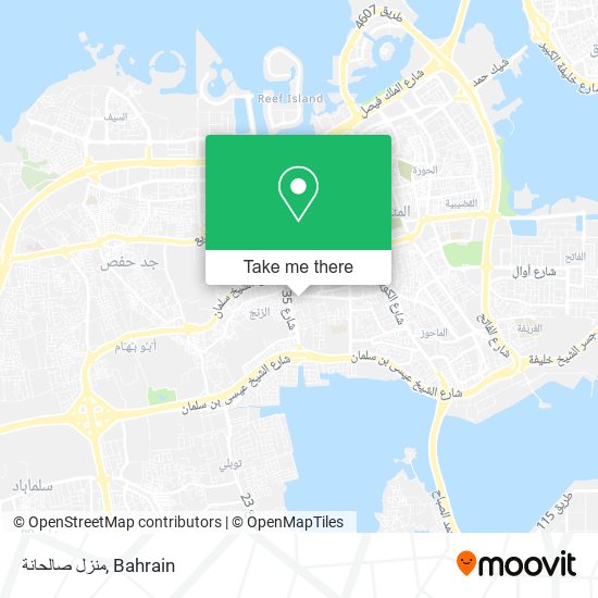 منزل صالحانة map