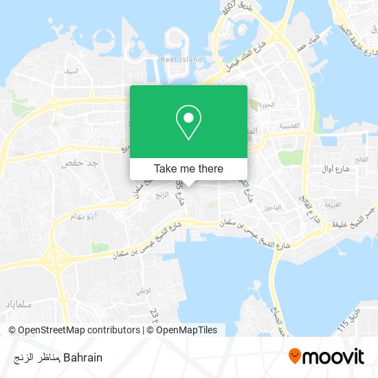مناظر الزنج map
