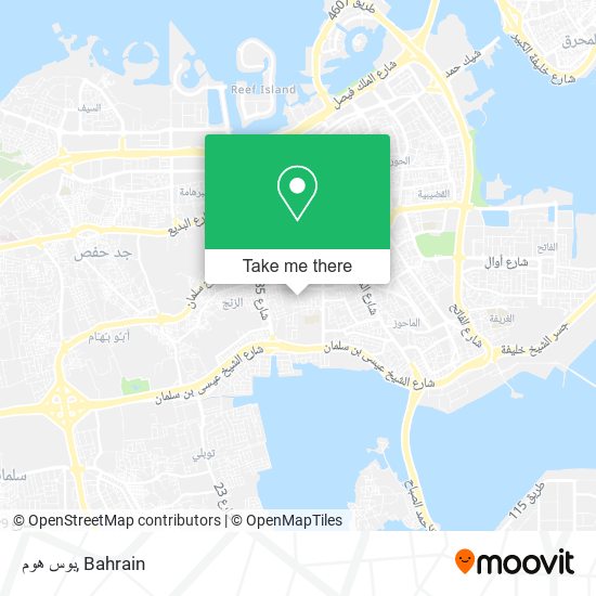 بوس هوم map