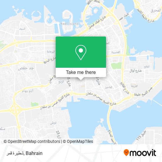 شطيرة قمر map