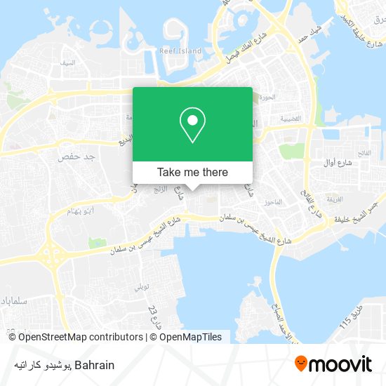 بوشيدو كاراتيه map
