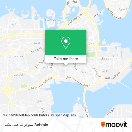 مجوهرات عادل خلف map