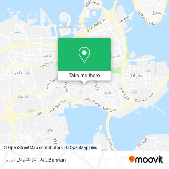 زيكر انترناشيونال ذ.م. م map
