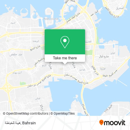 هيبة للخياطة map