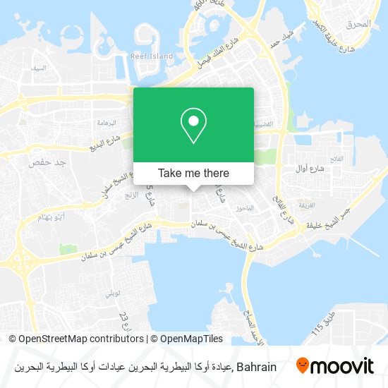 عيادة أوكا البيطرية البحرين عيادات أوكا البيطرية البحرين map