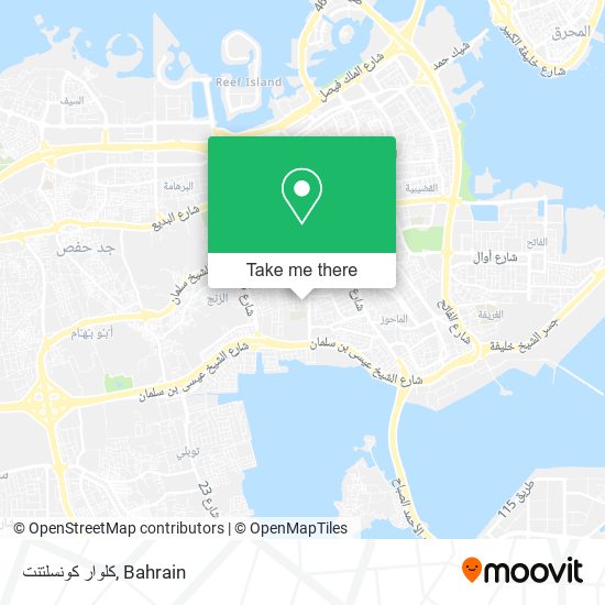 كلوار كونسلتنت map