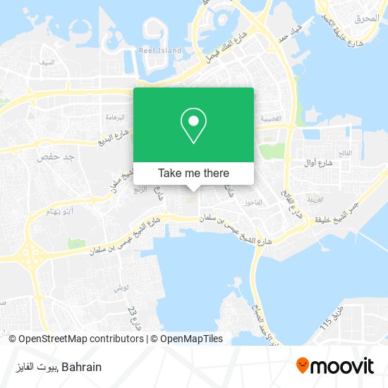 بيوت الفايز map