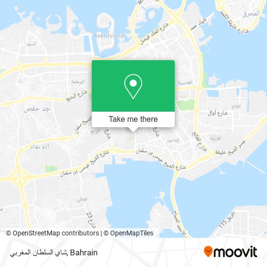 شاي السلطان المغربي map