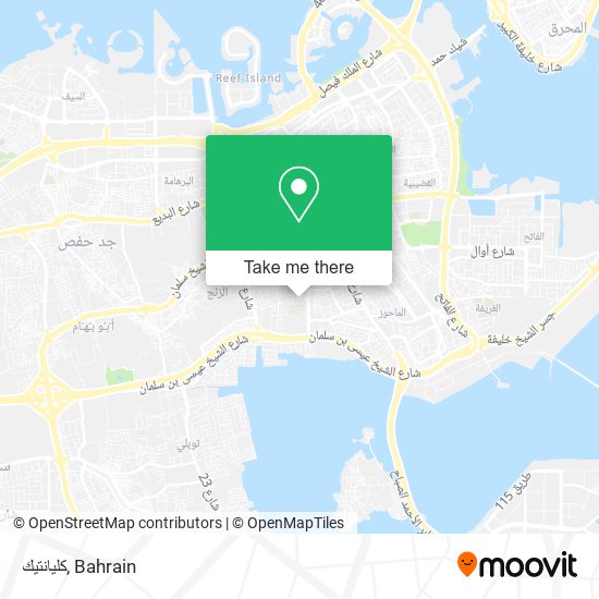 كليانتيك map
