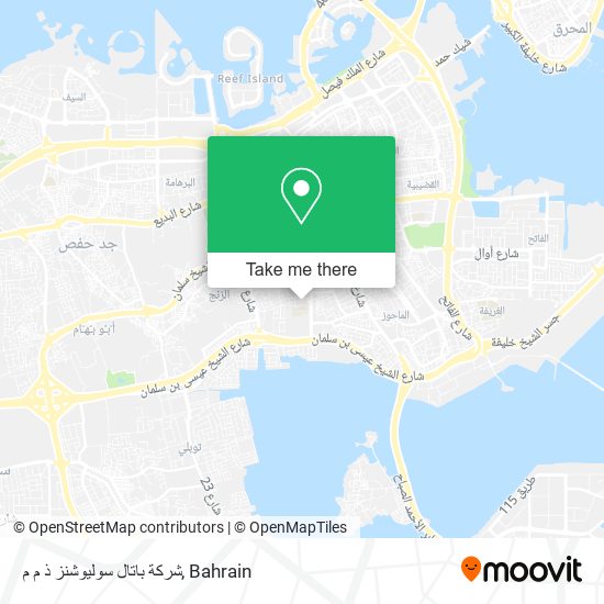 شركة باتال سوليوشنز ذ م م map