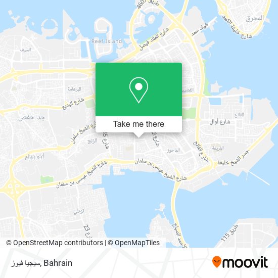 سيجيا فيوز map