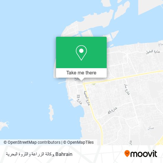 وكالة الزراعة والثروة البحرية map