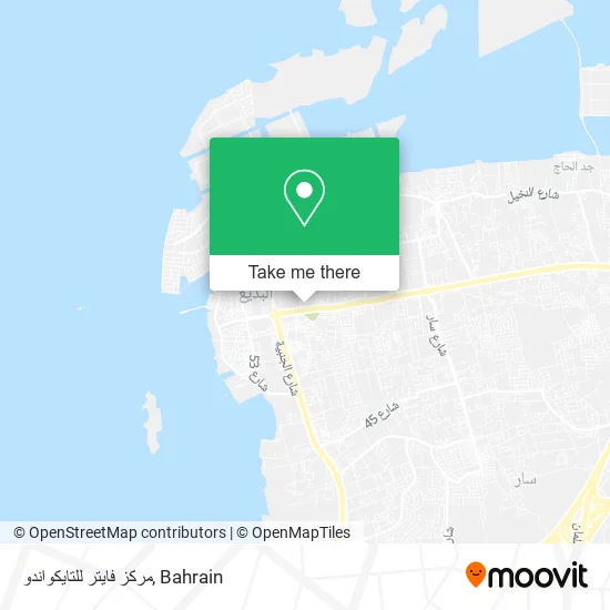 مركز فايتر للتايكواندو map