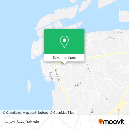 مغتسل الأموات map