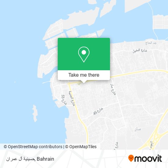 حسينية آل عمران map