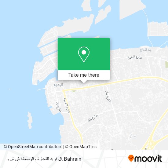 ال فريد للتجارة والوساطة ش ش و map