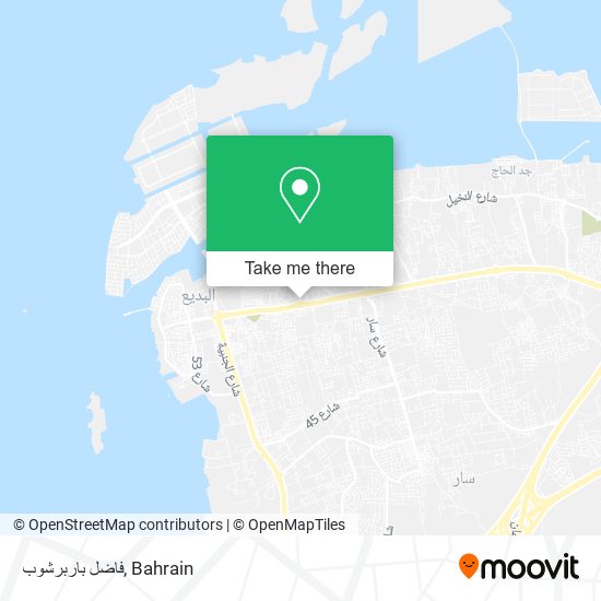 فاضل باربرشوب map